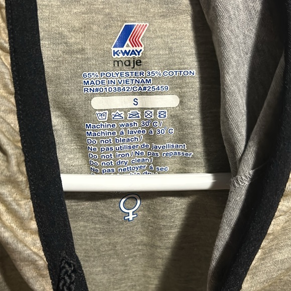 K-WAY Maje Packable Rain Weather, Waterproof jacket - Picture 9 of 15